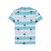 Status Quo Kids Boys All-Over Printed Half Sleeves Regular Fit Tshirt